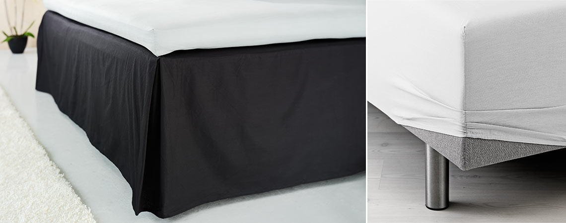 Odlične rjuhe: elastične in ravne za več vrst tipov postelj
