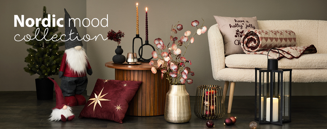 Novi izdelki iz kolekcije Nordic Mood napovedujejo božične trende