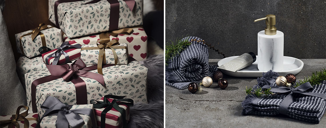Božična darila in dekoracije v skandinavsem dizajnu