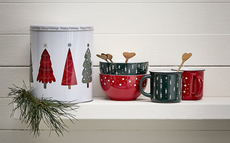  Okrasite dom za božične praznike v tradicionalnih barvah