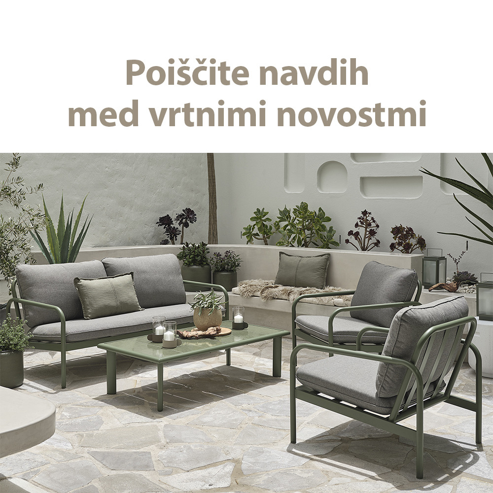 Novosti vrtno pohištvo in vrtni dodatki