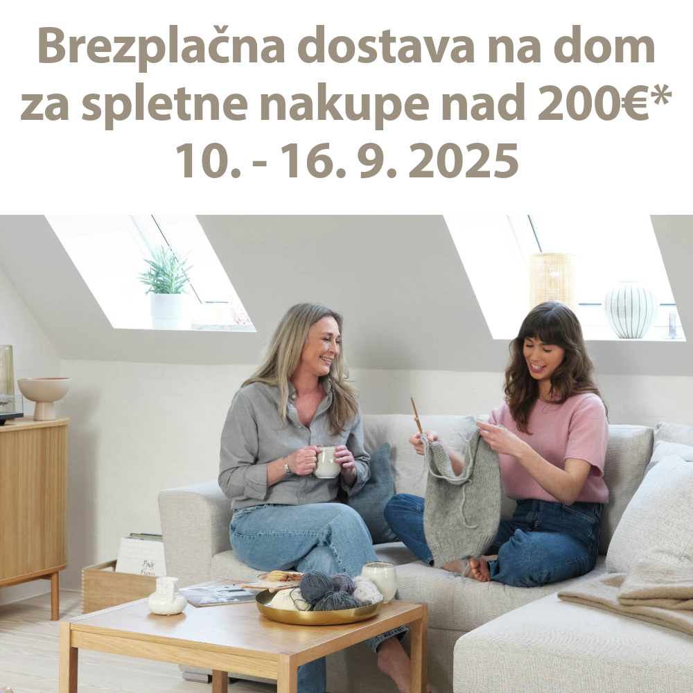 Brezplačna dostava na dom nad 200 eur 9.-16.9.25