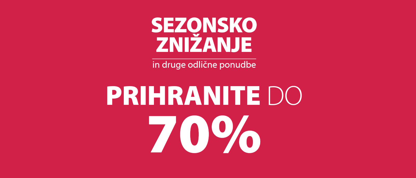 Sezonsko znižanje