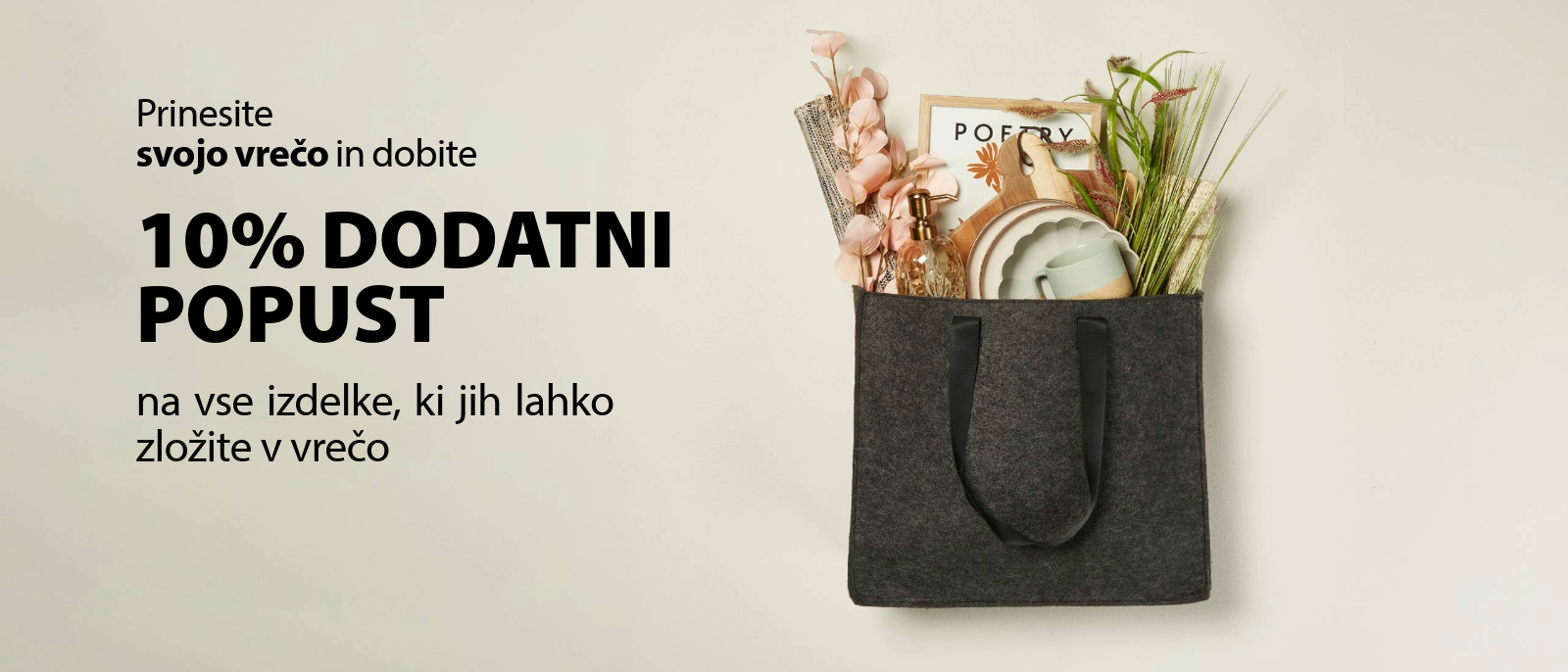 Prinesite svojo vrečo: 6. -12. 5. 26