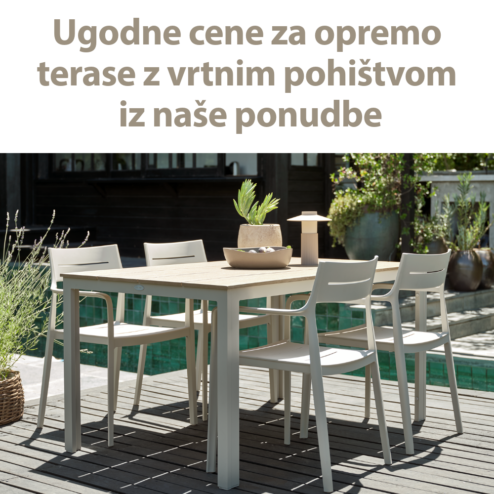 Vrtno pohištvo in izdelki za vrt