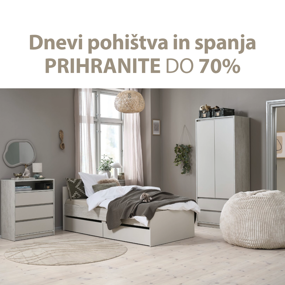Dnevi pohištva in spanja
